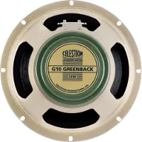 Celestion G10 Greenback gitaar luidspreker 10 inch 30W 8 ohm