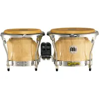 Meinl Free Ride Series 7" & 8 1/2" Wood Bongos Natural
