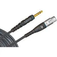 D'addario And Co CUSTOM MICROPHONE CABLE BY D'ADDARIO XLR FEMALE TO 1/4" 3 M