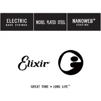 Elixir 15433 Nanoweb Losse snaar voor basgitaar