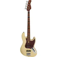 Sire Marcus Miller Marcus Miller V5-4 Alder Vintage White elektrische basgitaar