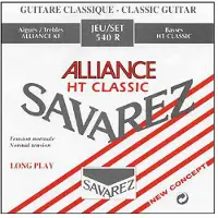 Savarez snarenset klassieke gitaar - 540-R - KF composite fiber silverwound HT classic basses normal tension