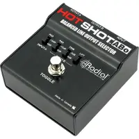 Radial HotShot ABo A/B footswitch selector 1 XLR in - 2 out