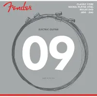 Fender CLASSIC CORE ELECTRIC GUITAR STRINGS 3255L NICKEL PLATED STEEL BULLET ENDS (.009-.042)