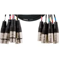 Cordial CML 8-0 FM 3 C 3 m Multikabel