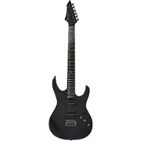 Mooer MMT100 Pearl Black elektrische gitaar met gigbag
