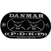 Danmar Double Bass Drum Impact Pad (Skull)
