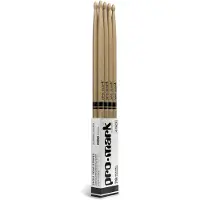 Promark Classic Forward 7A Hickory Drumstick Oval Wood Tip 4-Pack