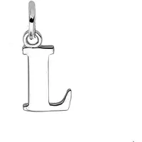 The Jewelry Collection Zilver Gerhodineerde Hanger letter L 1319083