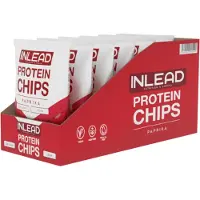 INLEAD Protein Chips (6x50g) Paprika - Functionele voeding - Eiwit Snacks