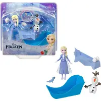 Mattel Disney Frozen Snowy Adventures Elsa, Kleine pop, Vrouw, 3 jaar, Meisjes, 165,1 mm, 125 g