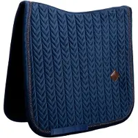 Kentucky Horsewear Horsewear - Zadeldoek velvet mini Pearls dressuur navy