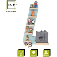 VCM Houten letter L kinderplankje Toniebox figuren wandplank Tonies muziekdoosje