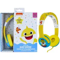 Baby Shark - kinder koptelefoon - volumebegrenzing - verstelbaar - comfortabel