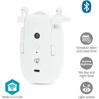 Nedis SmartLife Gordijnrobot | I Rail / U Rail | Batterij/USB | 4000 mAh | Bluetooth | Wit