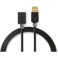 Nedis USB-Kabel | USB-A Male naar USB-A Female | 480 Mbps | 3 m | 1 stuks - CCBW60010AT30 CCBW60010AT30