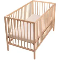 BabyTrold - Raw Cot - Beech - Natural
