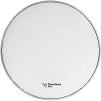 SpareDrum M3W10 - 10" MESH HEAD MUTE 3-PLY - SILENT - WHITE