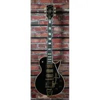 Gibson Custom Les Paul Custom 1957 Reissue 3-Pickup Bigsby Light Aged Ebony CSHR