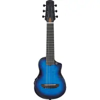 Ibanez Aup10Fmne-Tbo Transparent Blue Sunburst Open Pore