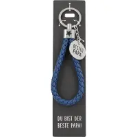 Depesche sleutelhanger cadeau voor papa met beste papa tekst.
