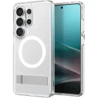 Spigen Ultra Hybrid S MagSafe voor de Samsung Galaxy S26 Ultra - Clear / White