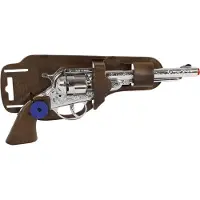 Top 1 Toys Klappertjespistool 8 Schots (grijs, kunststof, 8 - 10 jaar)