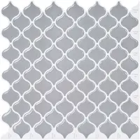 vidaXL Lanturn Tegel 20 st Grijs 27 x 27 cm Polyurethaan en PET