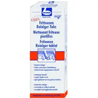 Dr. Becher Friteusen reiniger tabs - Pak 12 stuks