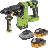 Procraft PHA30bb accu-boorhamer 20 V 2,8 J SDS plus Brushless + 2x accu 4,0 Ah + oplader