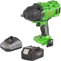 Procraft PWA80bb accu-slagmoersleutel 20 V 1600 Nm 1/2" borstelloos + 1x accu 4,0 Ah + oplader