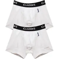 Claesen's - Jongens Boxershort 2-Pack WitCL 208-White-10