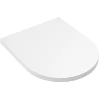 Qeramiq Dely Swirl Compact Zitting - softclose - quickrelease - 25mm - glans wit W-09-seat GW 25mm