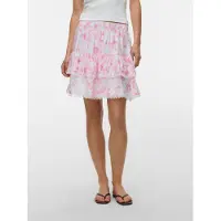 Vero Moda Rok pink / wit