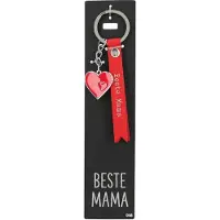 Depesche sleutelhanger cadeau Beste Mama multicolor met tekst.