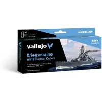 Vallejo Hobbyverf Acrylverf - 71615 Kriegsmarine WWII German Colors - Acryl Set Verf set - 8x 17 ml