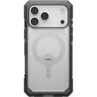 Urban Armor Gear Trooper Backcover met Magneet voor de Apple iPhone 17 Pro Max - Ash Clear