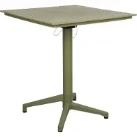 Housecraft living bistrotafel George George Bistrotafel/ Tuintafel/ Balkontafel Inklapbaar 70x70 cm Groen