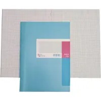 König & Ebhardt Schrift A6 Geruit Gebonden Karton Wit 64 Pagina's 32 Vellen