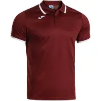 Joma Combi Premium Short Sleeve Polo Rood 11-12 Years Jongen