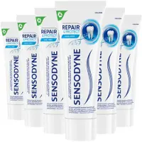 Sensodyne 6x Tandpasta Repair & Protect Cool Mint 75 Ml