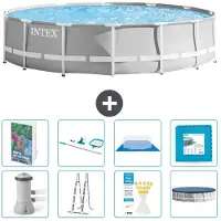Intex Prism Frame Zwembad, rond - 427x107 cm - 7-delig, model S539