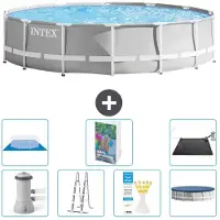 Intex Prism Frame Zwembad, rond - 427x107 cm - 6-delig, model S562