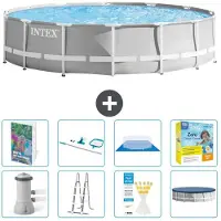 Intex Prism Frame Zwembad, rond - 427x107 cm - 7-delig, model S550