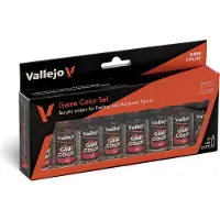Vallejo Hobbyverf Acrylverf - 72296 Game Inks - Game Color - Acryl Set Verf set - 8x 17 ml