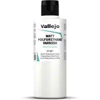 Vallejo Hobbyverf - 27651 Matt Polyurethane Vernis - Verf flesje - 200 ml
