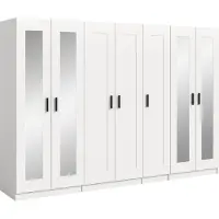 Xonox Kledingkast Visby 2 | 3-delig | wit