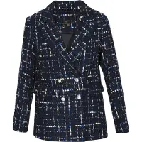 Faina Blazers blauw / zwart / wit