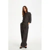 Kaffe Jumpsuit 'Rutie' camel / taupe / zwart