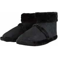 Slipper Snob - Herenlaarsjes met Memory Foam Zool - Zwart